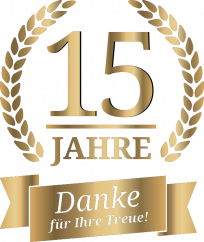 15-Jahre-Jubiläum